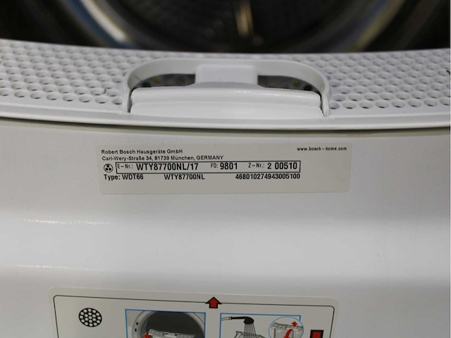 Bosch homeprofessional wasmachine & bosch homeprofessional selfcleaning condenser wasdroger - afbeelding 8 van  8