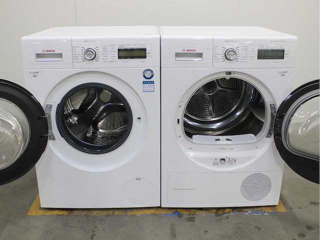 Bosch homeprofessional wasmachine & bosch homeprofessional selfcleaning condenser wasdroger - afbeelding 2 van  8