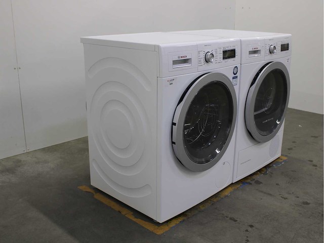 Bosch homeprofessional wasmachine & bosch homeprofessional selfcleaning condenser wasdroger - afbeelding 4 van  8