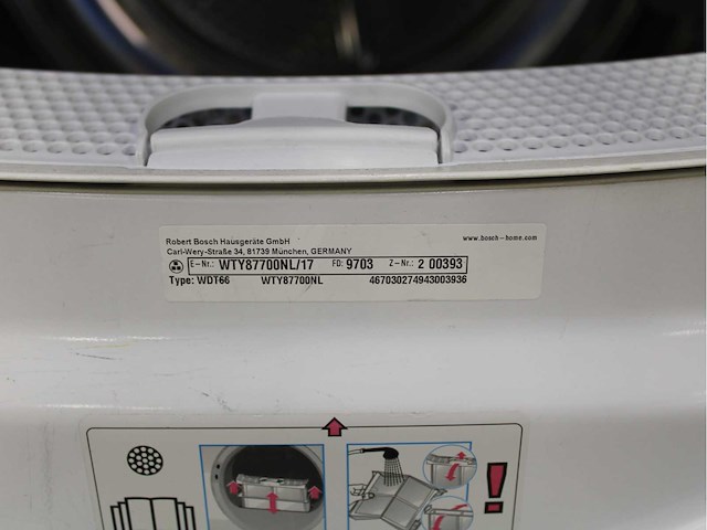Bosch homeprofessional wasmachine & bosch homeprofessional selfcleaning condenser wasdroger - afbeelding 8 van  8