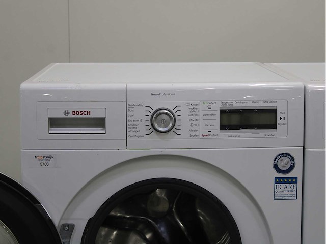 Bosch homeprofessional wasmachine & bosch serie|8 selfcleaning condenser wasdroger - afbeelding 3 van  8
