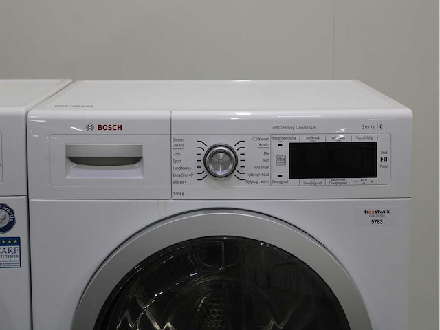 Bosch homeprofessional wasmachine & bosch serie|8 selfcleaning condenser wasdroger - afbeelding 6 van  8