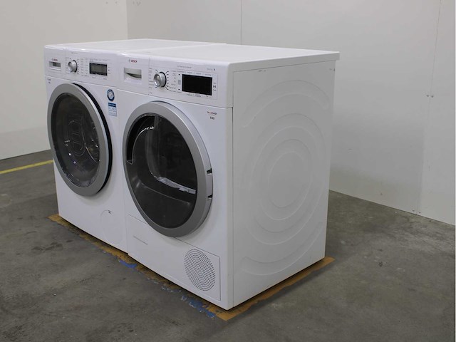 Bosch homeprofessional wasmachine & bosch serie|8 selfcleaning condenser wasdroger - afbeelding 7 van  8