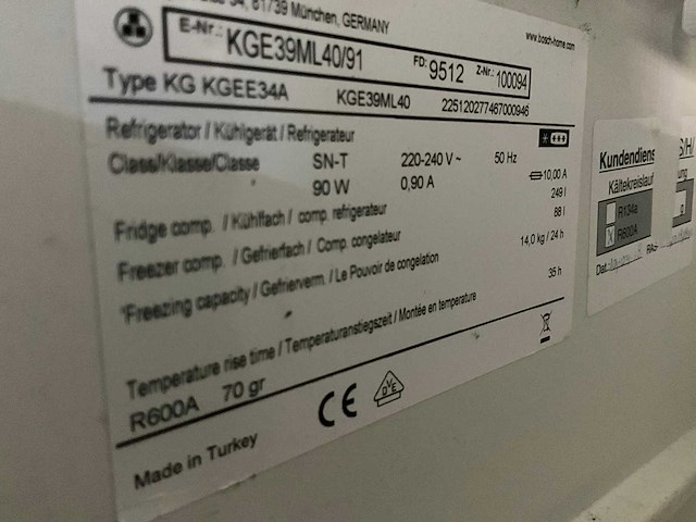 Bosch & indesit koelkast - afbeelding 5 van  6