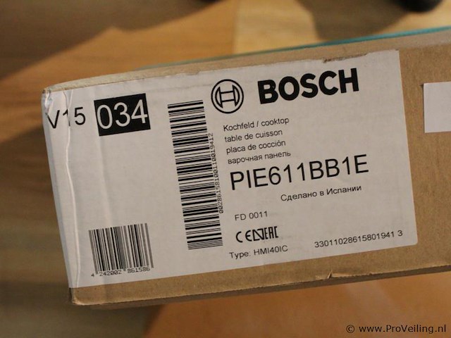 Bosch inductiekookplaat pie611bb1e - afbeelding 3 van  3