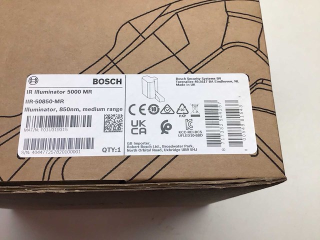 Bosch ir illuminator 5000 mr iir-50850nm medium range | new - afbeelding 2 van  2