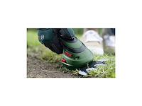 Bosch isio accugrasschaar - 3,6 v li-ion accu (1,5 ah), lader en grasschaarmes (8 cm) - afbeelding 3 van  4