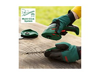 Bosch isio accugrasschaar - 3,6 v li-ion accu (1,5 ah), lader en grasschaarmes (8 cm) - afbeelding 4 van  4