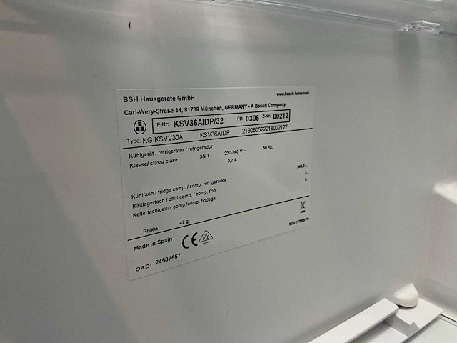 Bosch kg ksvv30a koelkast - afbeelding 9 van  10