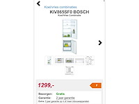 Bosch kiv865sf0 koelkast / diepvries - afbeelding 4 van  4