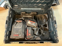 Bosch koffer met 2 accu’s en acculader - afbeelding 2 van  2