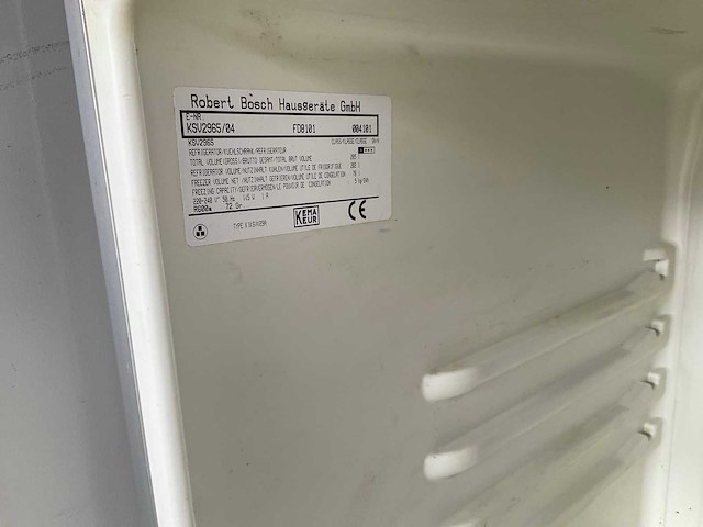 Bosch ksv2965 koel- vries kast - afbeelding 2 van  2