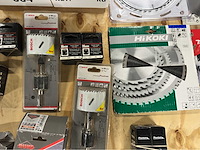 Bosch, makita en meer - partij zaag- en booraccessoires - machine accessories - afbeelding 4 van  9