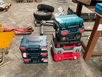 Bosch, makita, metabo, milwaukee gereedschapskoffers