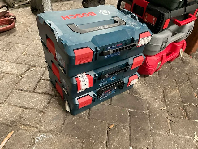 Bosch, makita, metabo, milwaukee gereedschapskoffers - afbeelding 4 van  7