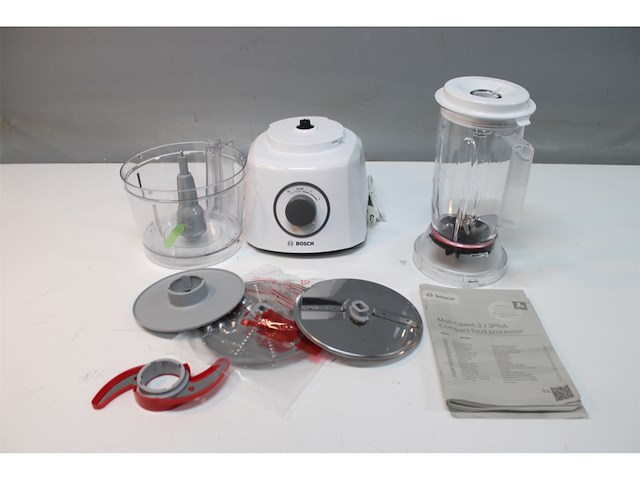 Bosch mcm3200w keukenmachine 800 watt 30 functies wit - afbeelding 4 van  5