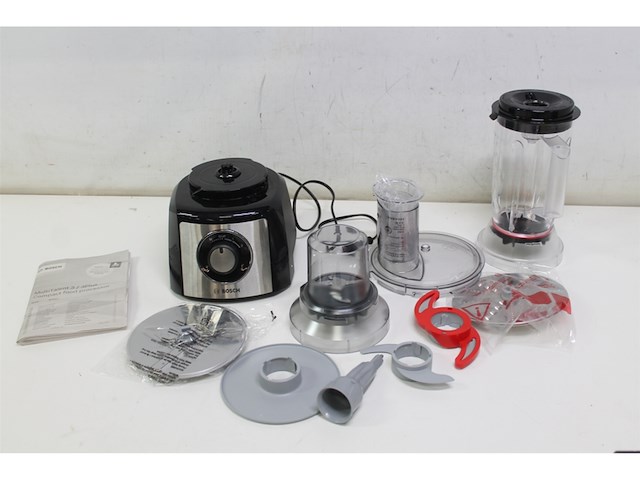 Bosch mcm3501m multitalent 3 foodprocessor zwart - afbeelding 5 van  5