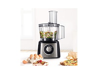 Bosch mcm3pm386 multitalent 3 foodprocessor rvs/zwart - afbeelding 3 van  5