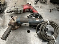 Bosch, milwaukee boormachine en haakse slijper