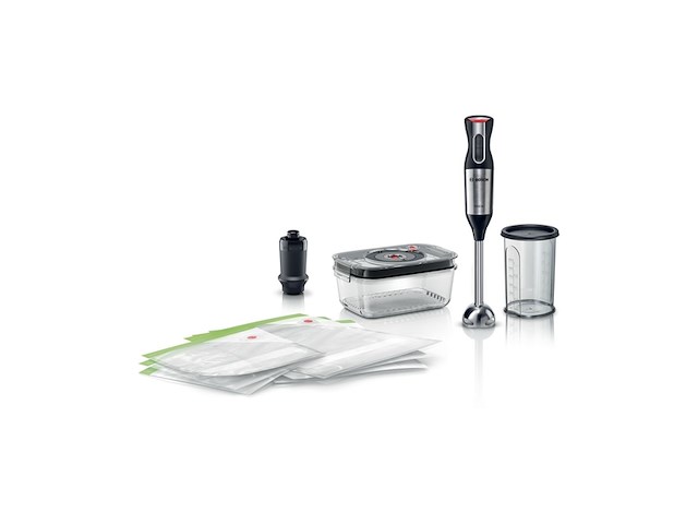 Bosch ms6cm61v2 staafmixer 1000 w rvs zwart - afbeelding 1 van  5