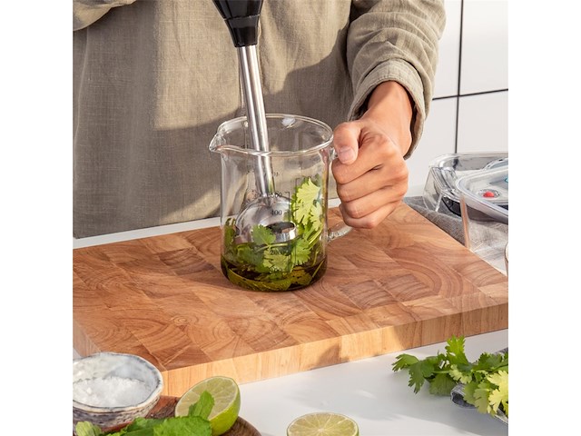 Bosch ms6cm61v2 staafmixer 1000 w rvs zwart - afbeelding 2 van  5