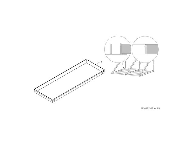 Bosch nefit 8 718 531 035 set á 4 stuks verzwaringsbakken - afbeelding 2 van  2