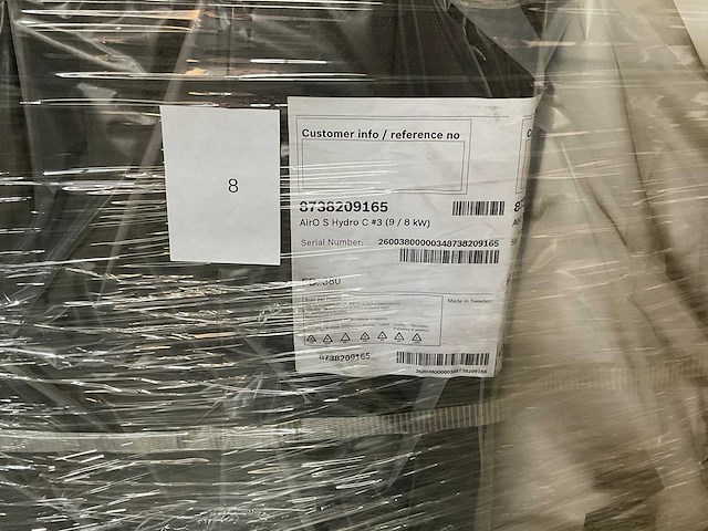 Bosch nefit airo s hydro monoblock 9s warmtepomp - afbeelding 2 van  3