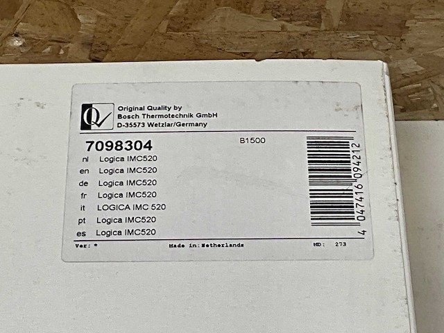 Bosch nefit logica imc520 branderautomaat besturingskast - afbeelding 3 van  4