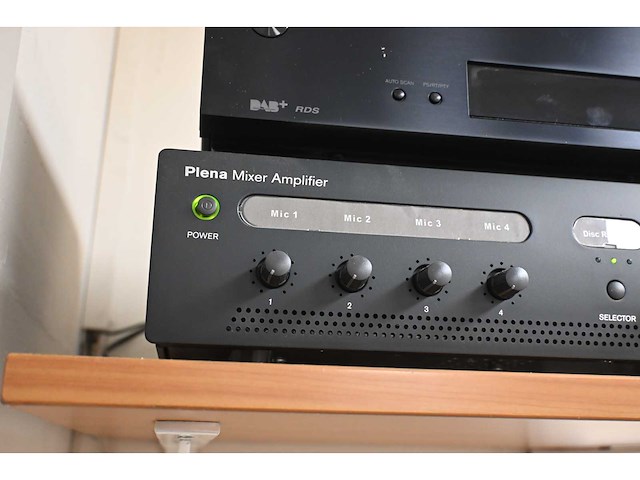 Bosch / onkyo mixer amplifier / dab/ fm tunert-4030 muziek set - afbeelding 2 van  4