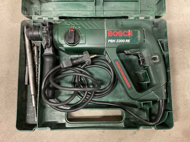 Bosch pbh 2200 re sds+ klopboormachine - afbeelding 1 van  2