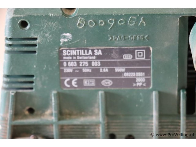 Bosch pbs bandschuurmachine 60 0 603 275 003 - afbeelding 3 van  5