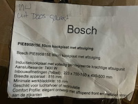 Bosch pie895b15e kookplaat met afzuiging - afbeelding 2 van  10