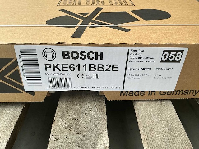 Bosch pke611bb2e kookplaat - afbeelding 2 van  4