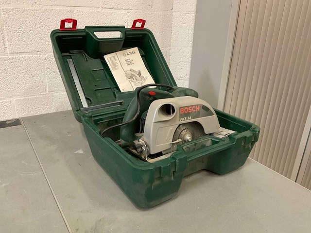 Bosch pks 54 cirkelzaagmachine - afbeelding 1 van  5
