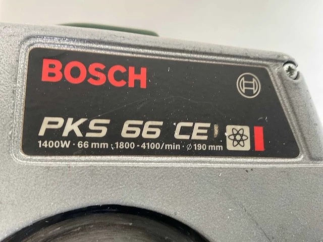 Bosch pks 66 ce cirkelzaagmachine - afbeelding 4 van  6