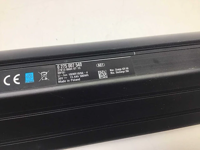 Bosch powertube 500 en 400 fietsaccu - afbeelding 4 van  5