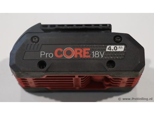 Bosch procore 18v accu 4.0ah - afbeelding 1 van  3