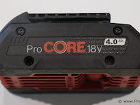 Bosch procore 18v accu 4.0ah - afbeelding 1 van  3