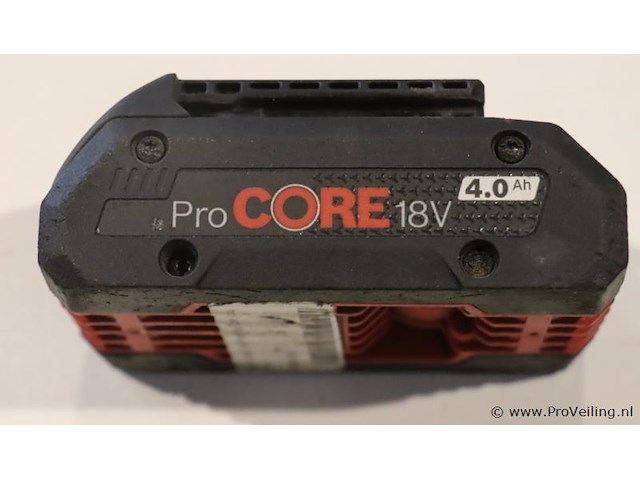 Bosch procore 18v accu gba 18v 4.0ah m-c - afbeelding 1 van  3