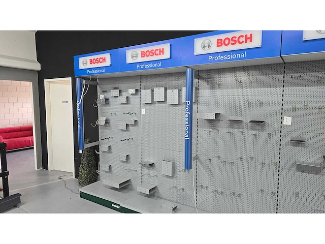 Bosch professional - gereedschap showstelling - winkelstelling - afbeelding 1 van  5
