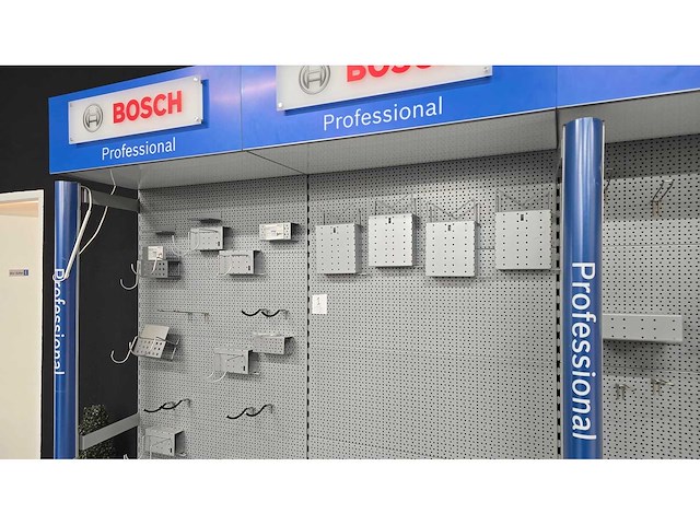 Bosch professional - gereedschap showstelling - winkelstelling - afbeelding 3 van  5
