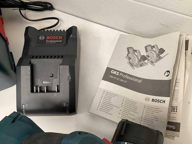 Bosch professional 18v-57 g cirkelzaagmachine - afbeelding 3 van  6