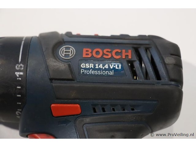 Bosch professional accu schroefboormachine gsr 14,4 v-li - afbeelding 2 van  5