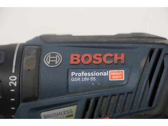 Bosch professional accu schroefboormachine gsr 18v-55 - afbeelding 2 van  4