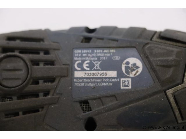Bosch professional accu slagschroevendraaier gdr 18v-li - afbeelding 4 van  4