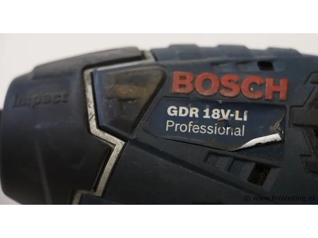 Bosch professional accu slagschroevendraaier gdr 18v-li - afbeelding 2 van  4