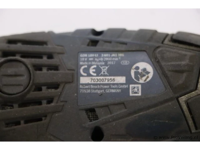 Bosch professional accu slagschroevendraaier gdr 18v-li - afbeelding 4 van  4