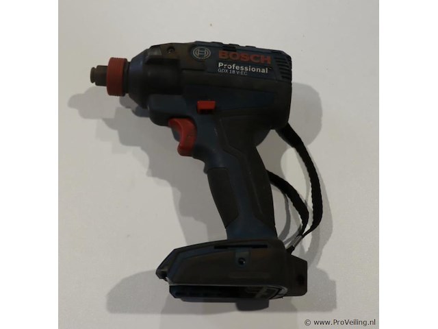 Bosch professional accu slagschroevendraaier gdx 18 v-ec - afbeelding 1 van  4