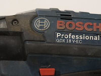 Bosch professional accu slagschroevendraaier gdx 18 v-ec - afbeelding 2 van  4