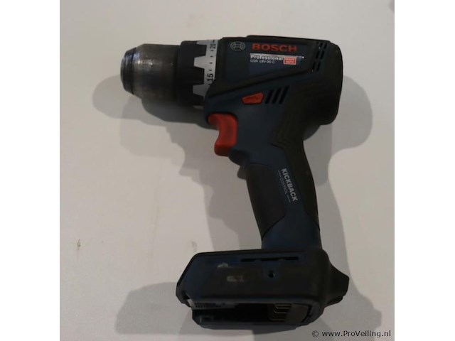Bosch professional accuboormachine gsr 18v-90 c - afbeelding 1 van  4